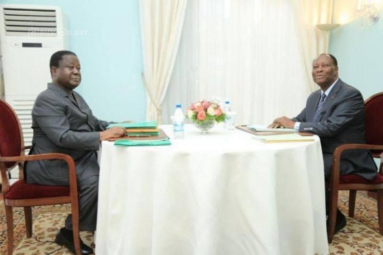 CI-Entrevue Ouattara-Bédié-Un patron du Pdci à des militants: "Taisez-vous, peureux!"
