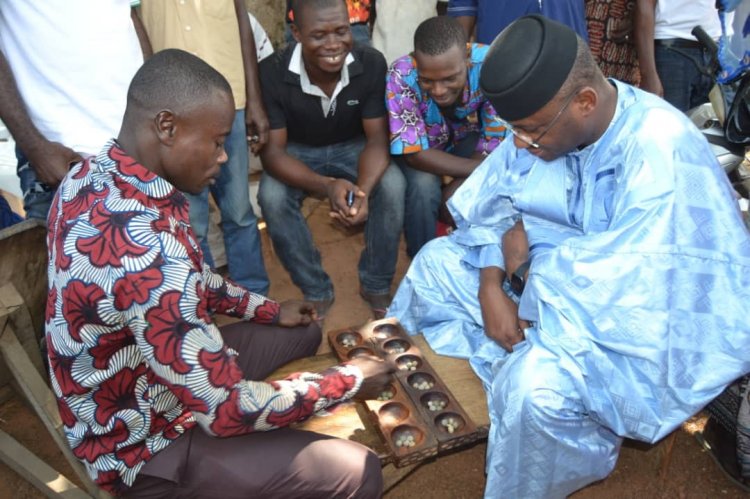 Côte d’Ivoire : Sidi Touré prône paix et tolérance dans les « grins » de Béoumi (Centre)