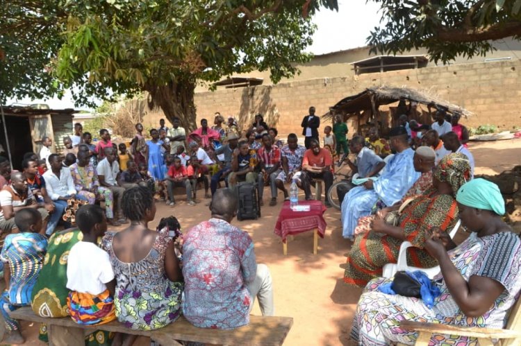 Côte d’Ivoire : Sidi Touré prône paix et tolérance dans les « grins » de Béoumi (Centre)