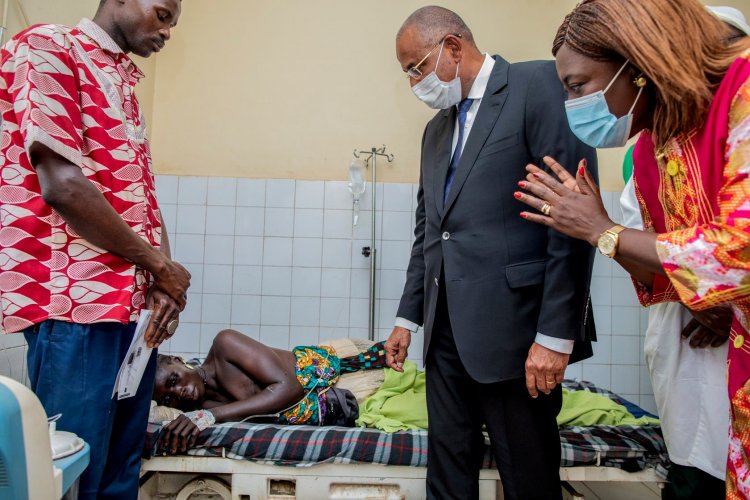 CI-Accident à Ferké :  Achi exprime la compassion de Ouattara aux familles des victimes