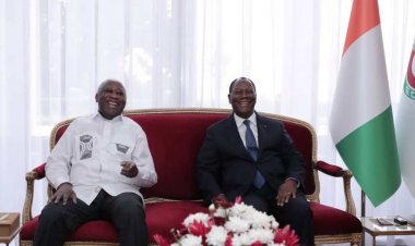 CI : Gbagbo et Ouattara « s’engagent » pour « la paix et le développement »