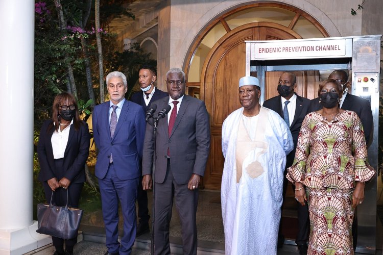 Côte d’Ivoire (Paix et sécurité) : Ouattara échange avec le patron de l’Ua