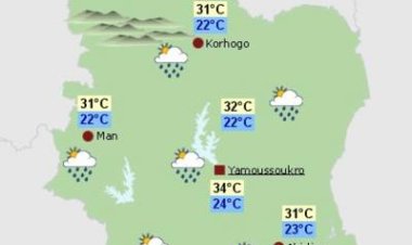 Côte d'Ivoire (Météo) : le Bulletin du 03 mars 2022