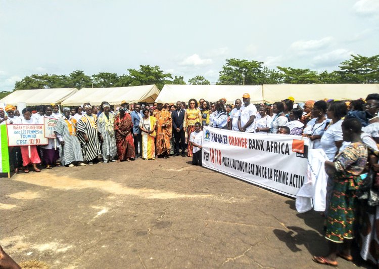 Côte d’Ivoire (Yamoussoukro) : financement des femmes du Rafaa, Oba tient ses promesses