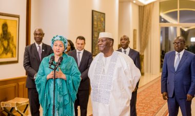 Côte d’Ivoire (Cop 15, diplomatie...) :   Ouattara a échangé avec Jane Mohammed (v-sg, Nations Unies)