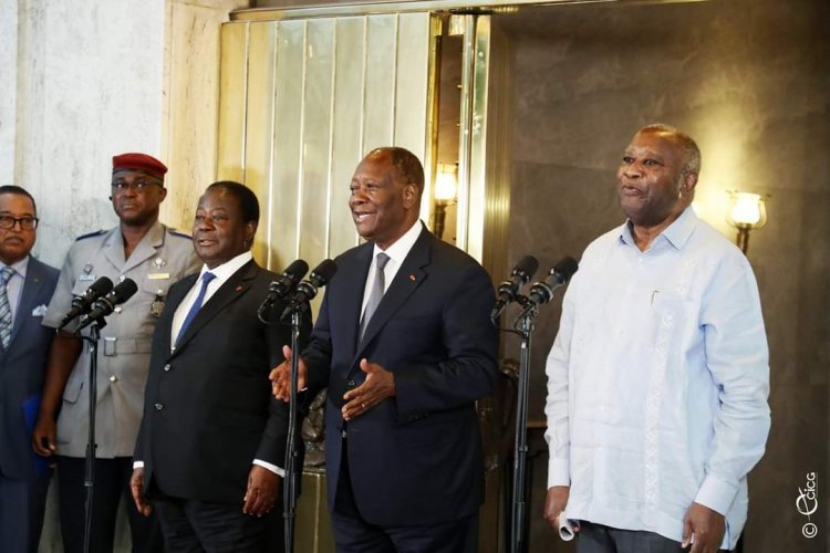 Côte d’Ivoire (Réconciliation) : la réaction de Gbagbo, Bédié et Ouattara, après la rencontre