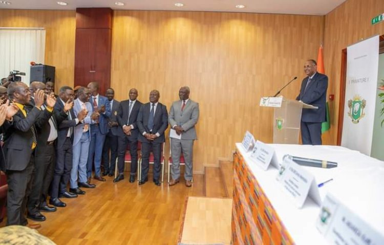 Côte d’Ivoire (Dialogue social) : « Une nouvelle Trêve Sociale est signée pour 5 ans » (Patrick Achi, 1er ministre)