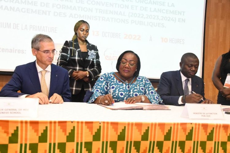 Côte d’Ivoire (Administration publique) : l’État signe un accord pour 3000 hauts cadres