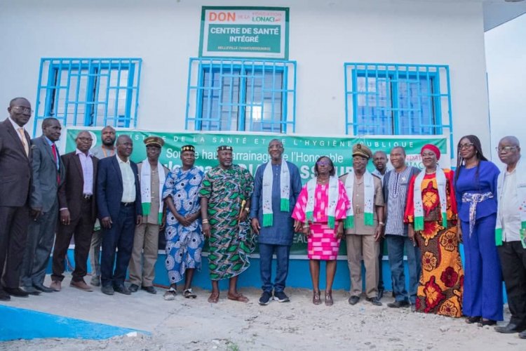 Côte d’Ivoire (Yamoussoukro) : Kokrenou-Bellevue reçoit un nouveau centre de santé intégré
