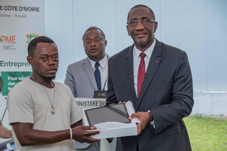 Côte d'Ivoire (Secteur formel) : 1 000 acteurs reçoivent un appui en équipements