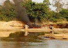 Côte d'Ivoire (Orpaillage illégal) : la Gendarmerie détruit des sites et d'importants matériels