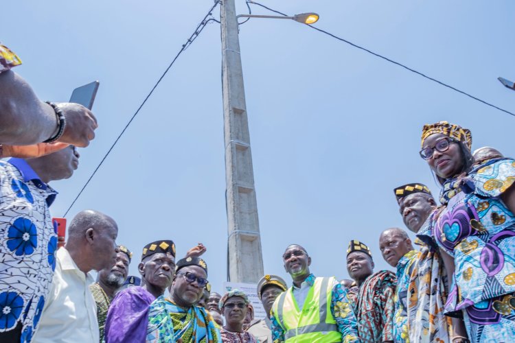 Côte d’Ivoire (Electricité pour tous) : 4 villages de Yamoussoukro connectés au réseau national