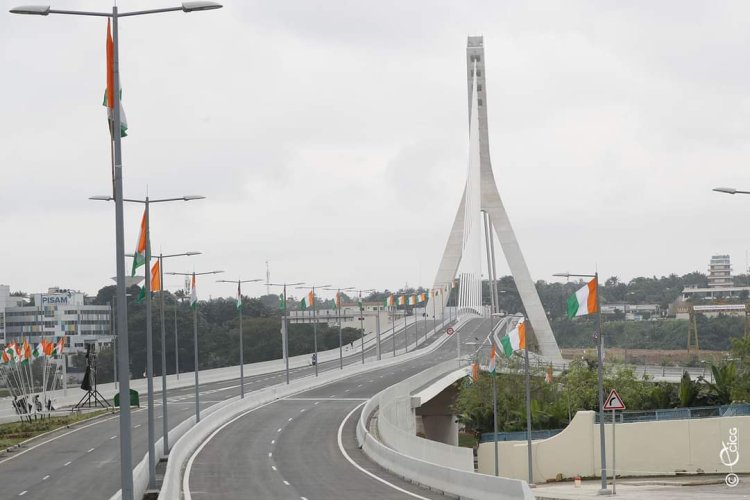Côte d’Ivoire (Infrastructures routières) / Le Pont Alassane Ouattara ouvert à la circulation, ce samedi