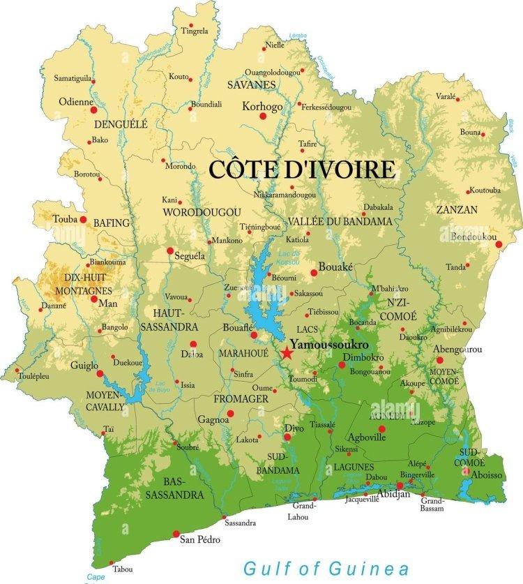 Côte d'Ivoire (Météo) / Le bulletin du 12 janvier 2024 (Sodexam)