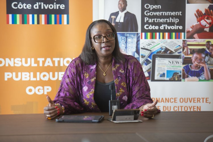 Côte d’Ivoire (Webinaire OGP 2023) / Les participants instruits sur la conduite du processus