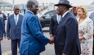 Côte d’Ivoire (Présidence) / Ouattara est rentré de France