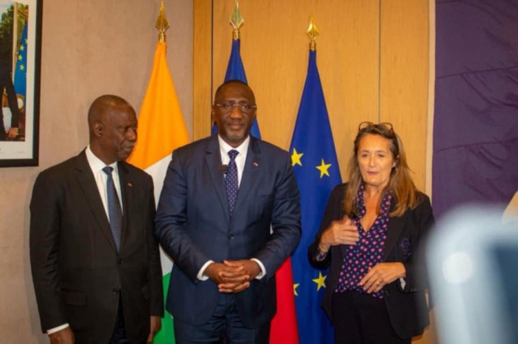 Côte d’Ivoire-France (Coopération commerciale) / Les ministres Diarrassouba et Primas optimistes