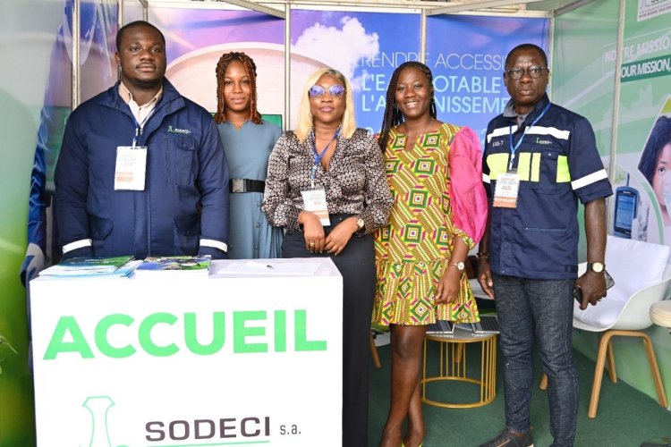 Côte d’Ivoire (Expertiz public expo 2024) / La SODECI dévoile « O’solutions », son service d’assainissement innovant