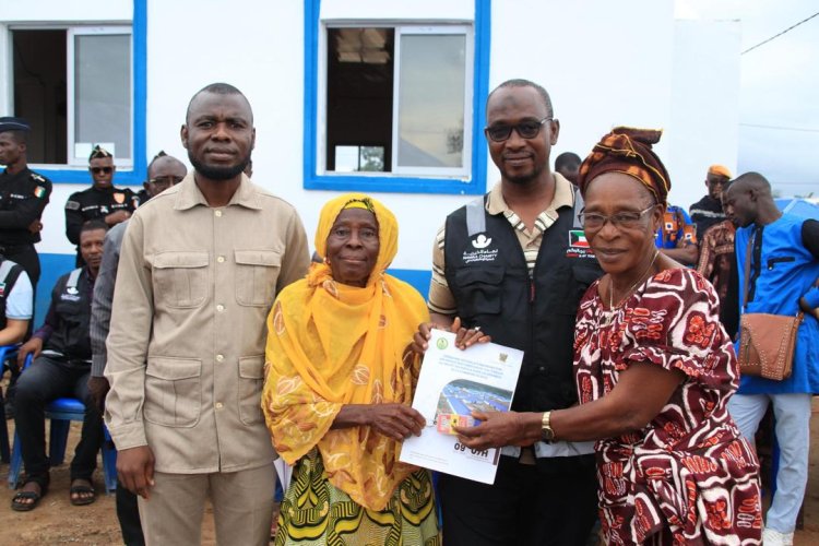 Côte d’Ivoire (Solidarité agissante) / Divo : 50 familles reçoivent des logements décents