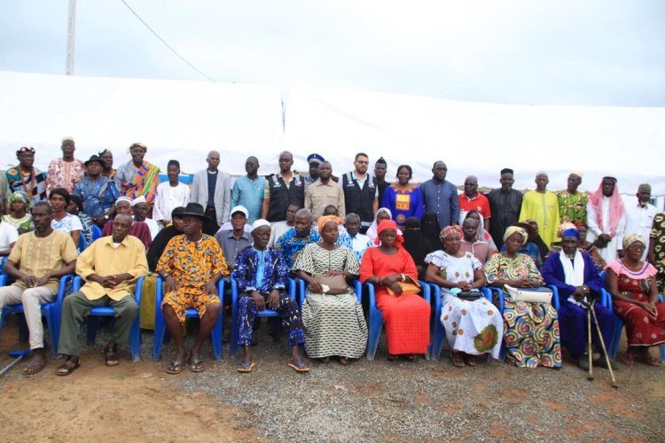 Côte d’Ivoire (Solidarité agissante) / Divo : 50 familles reçoivent des logements décents