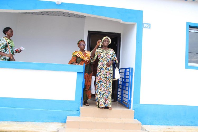 Côte d’Ivoire (Solidarité agissante) / Divo : 50 familles reçoivent des logements décents