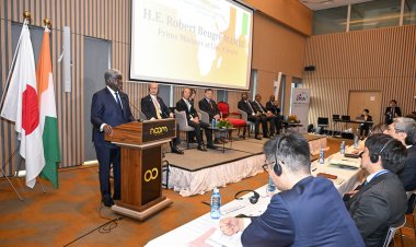 Côte d’Ivoire-Japon (Conférence-Infrastructures de qualité) / Mambé : « L'activité économique ivoirienne est restée robuste»