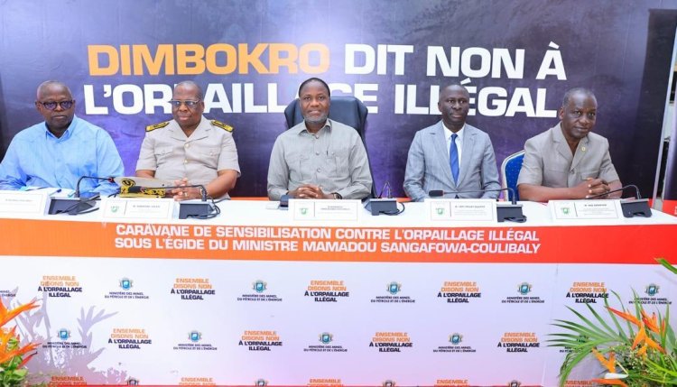 Côte d’Ivoire (Orpaillage illégal) / Iffou, Moronou, Bélier et N'zi : la Côte d’Ivoire corse sa lutte !