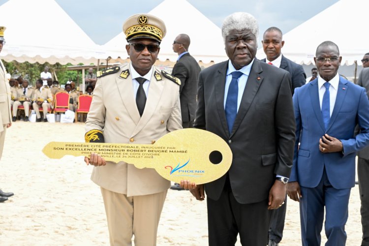 Côte d’Ivoire (Logement) / Bingerville, Mambé inaugure la 1re Cité préfectorale
