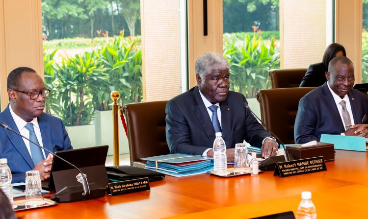 Côte d’Ivoire (Conseil des ministres) / Les mesures prises ce mercredi 30 juillet 2025