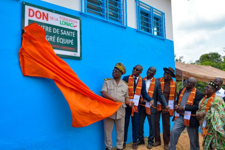 Côte d’Ivoire (Dimbokro) / La Fondation LONACI fait don de plusieurs infrastructures sociales