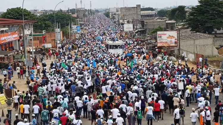Côte d’Ivoire (PDCI-PPA-CI) / Le monde massivement sorti ce 09 août 2025 à Yopougon!