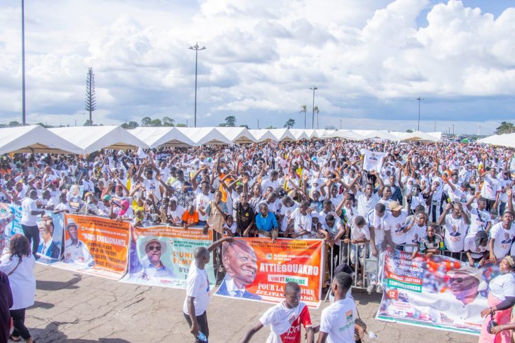 Côte d’Ivoire (Présidentielle 2025) / Yamoussoukro donne  plus de 90 pour cent de ses voix à Ouattara!