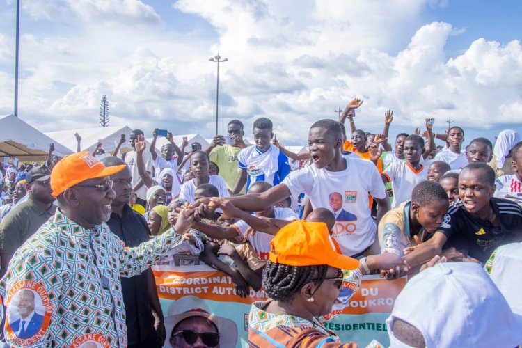 Côte d’Ivoire (Présidentielle 2025) / Yamoussoukro donne  plus de 90 pour cent de ses voix à Ouattara!