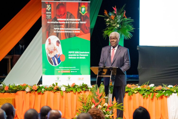 Côte d’Ivoire (Présentation officielle du PÉPITE) / « Ces entreprises incarnent la vitalité de notre tissu entrepreneurial » (Mambé, PM)