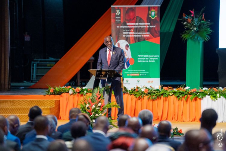 Côte d’Ivoire (Présentation officielle du PÉPITE) / « Ces entreprises incarnent la vitalité de notre tissu entrepreneurial » (Mambé, PM)