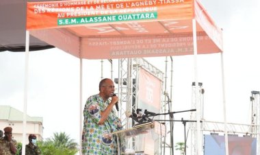 Côte d'Ivoire (Hommage) / L’Agnéby-Tiassa et La Mé avec Ouattara pour la « Grande Côte d’Ivoire »