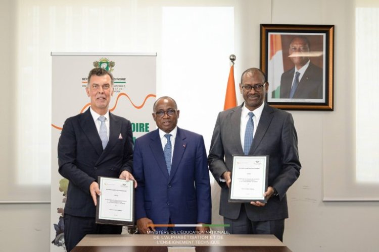 Côte d’Ivoire (Éducation) / Renforcement du système : Koffi N’guessan reçoit le soutien de Côte d'Ivoire Terminal