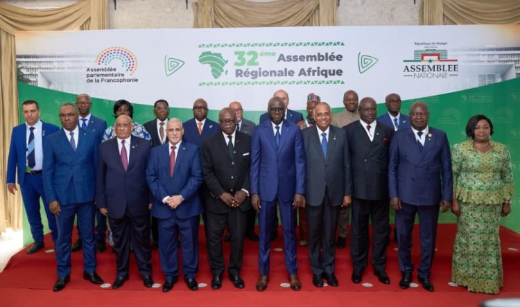 Sénégal (Assemblée parlementaire de la francophonie) / Les membres échangent sur la question des crises mondiales