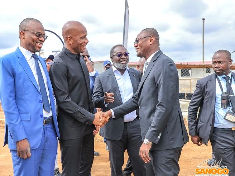 Côte d’Ivoire (Logements sociaux) / Ahoué (Angré) : Moussa Sanogo satisfait de l’avancement des travaux du chantier International City